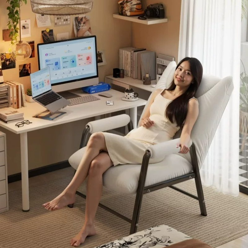 Office Tech Design - Büro-Liegestuhl mit Ergonomischem Design Fünf-Zonen-Unterstützung Fleckresistenter