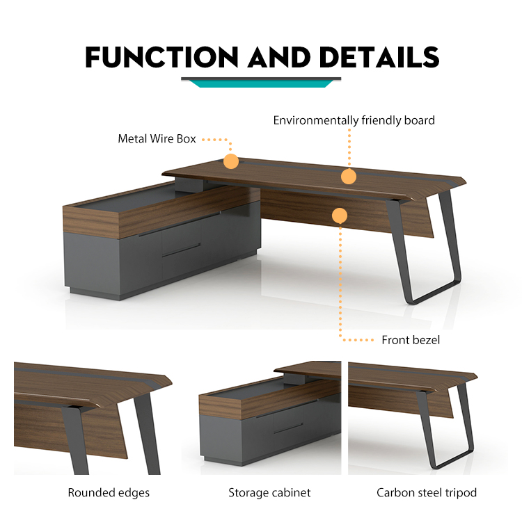 Moderne Luxus-Holz-Büroschreib – Office Tech Design Bewertung und Preis