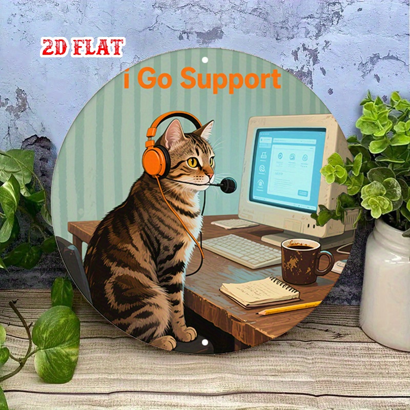 CIFBUY 2D Flache Lustige Tech- – Tech Office Wall Bewertung und Preis