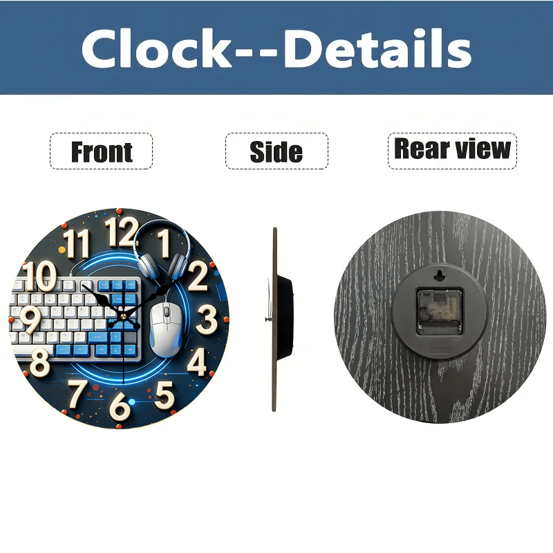 2D-Flach, 1 Stück, Tech-Style  – Tech Office Wall Bewertung und Preis