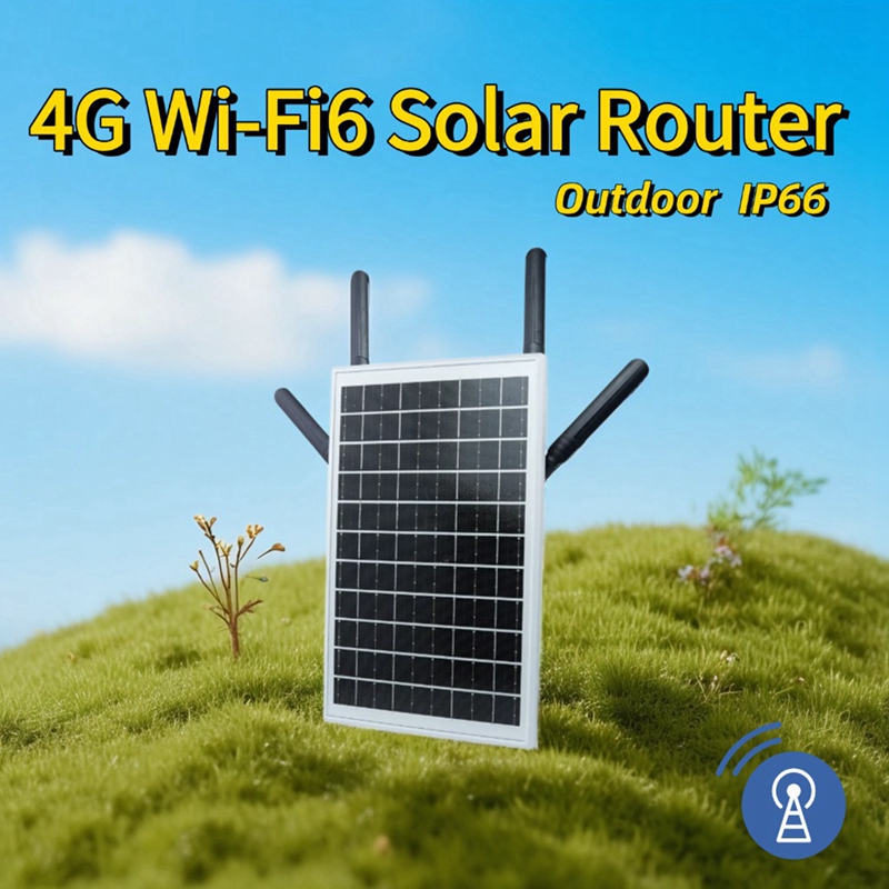 12W 18000mAh Solarbetriebener  – 4G Lte Router Sim Bewertung und Preis