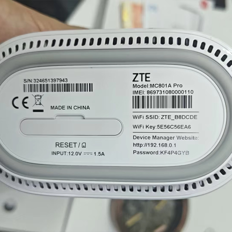 ZTE 5G Indoor WLAN-Router MC80 – 4G Lte Router Sim Bewertung und Preis